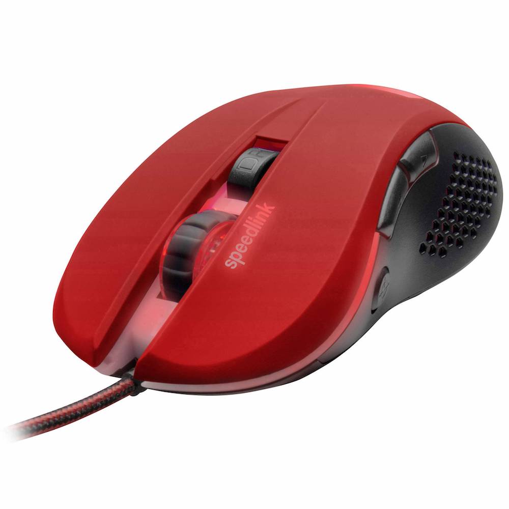 Corded Mouse Laser SPEEDLINK Torn SL-680008-BKRD black/red