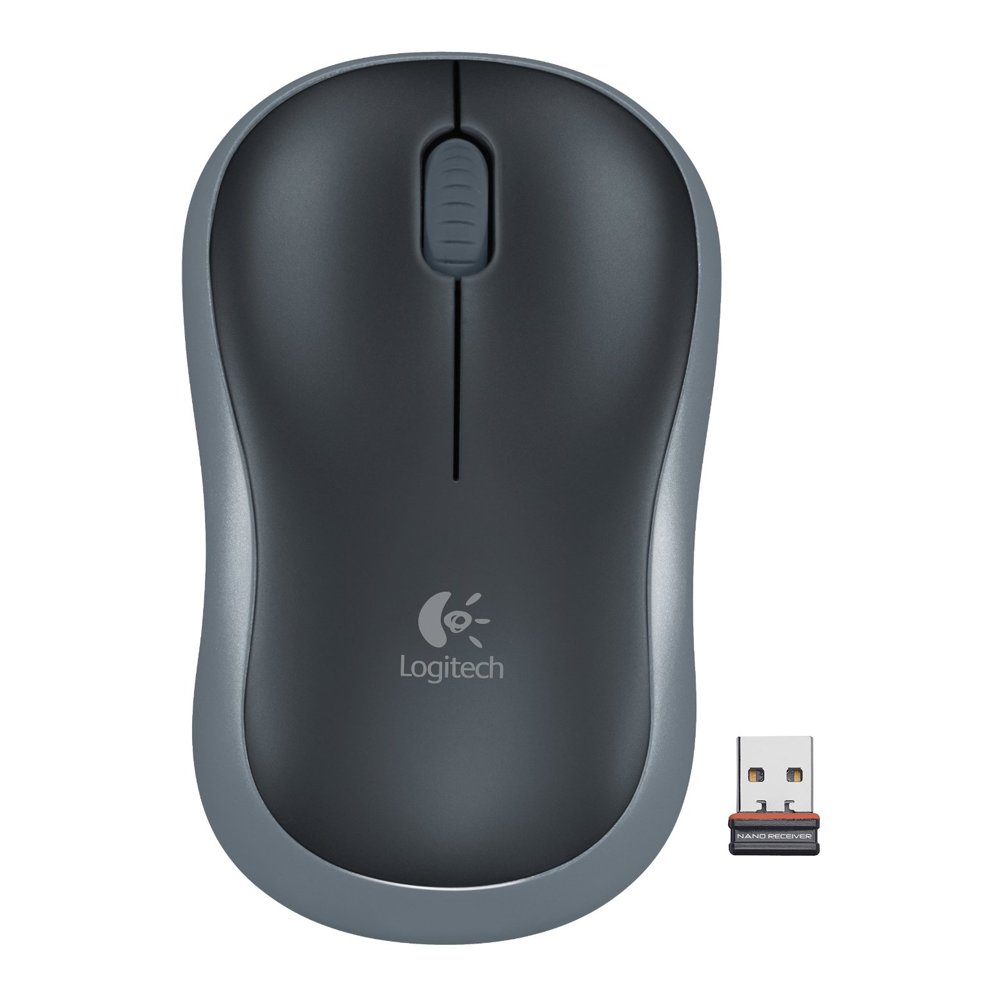Cordless Mouse Optical LOGITECH M185 910-002235 grey