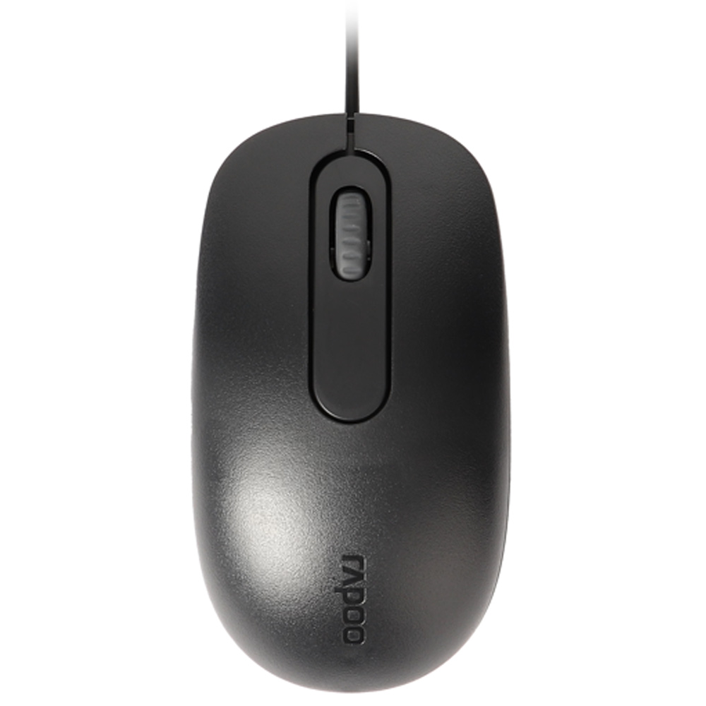Corded Mouse Οptical RAPOO N200 black