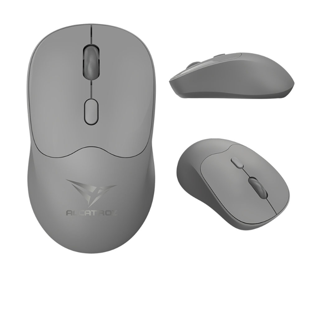 Cordless Mouse Οptical ALCATROZ Alcatroz Airmouse Duo 6R AMDS6R-SL slate