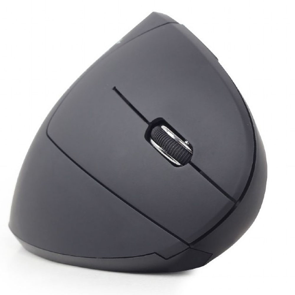 Cordless Mouse Optical GEMBIRD MUSW-ERGO-01 black