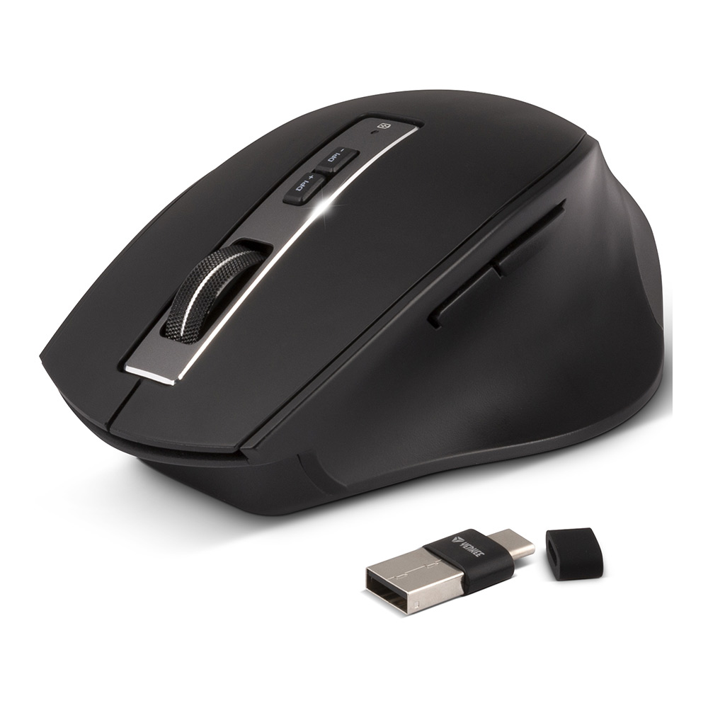 Cordless Mouse Οptical YENKEE Ergonomic range YMS 2075 WL black