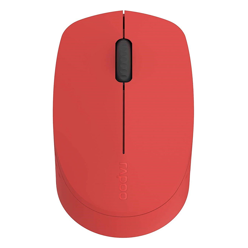 Cordless Mouse Οptical RAPOO Multi-mode M100 Silent red