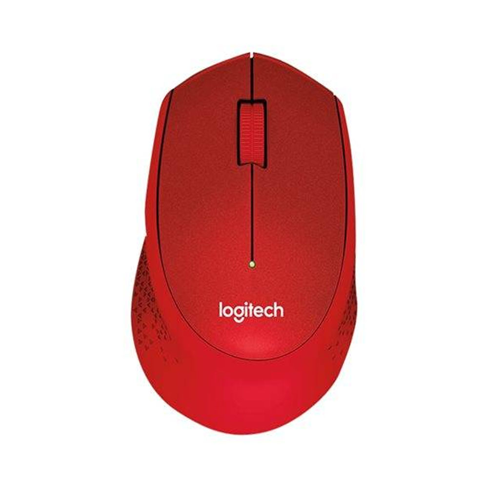 Cordless Mouse Optical LOGITECH M330 Silent Plus 910-004911 red