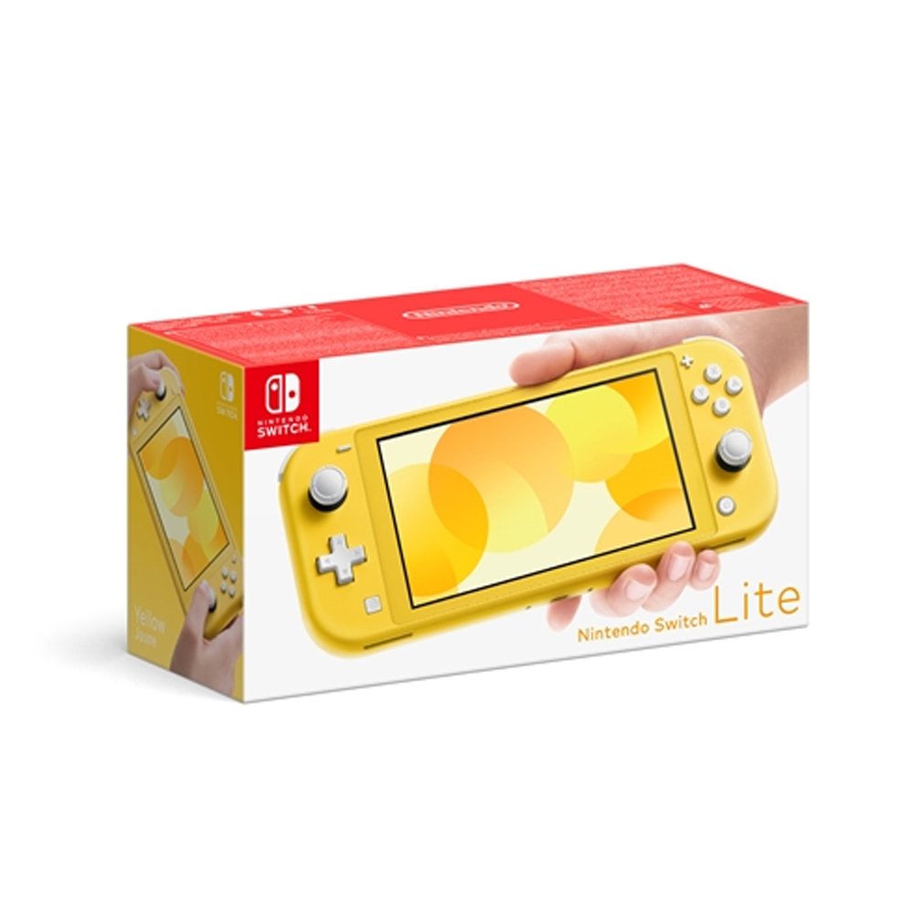 Nintendo Switch Lite console yellow