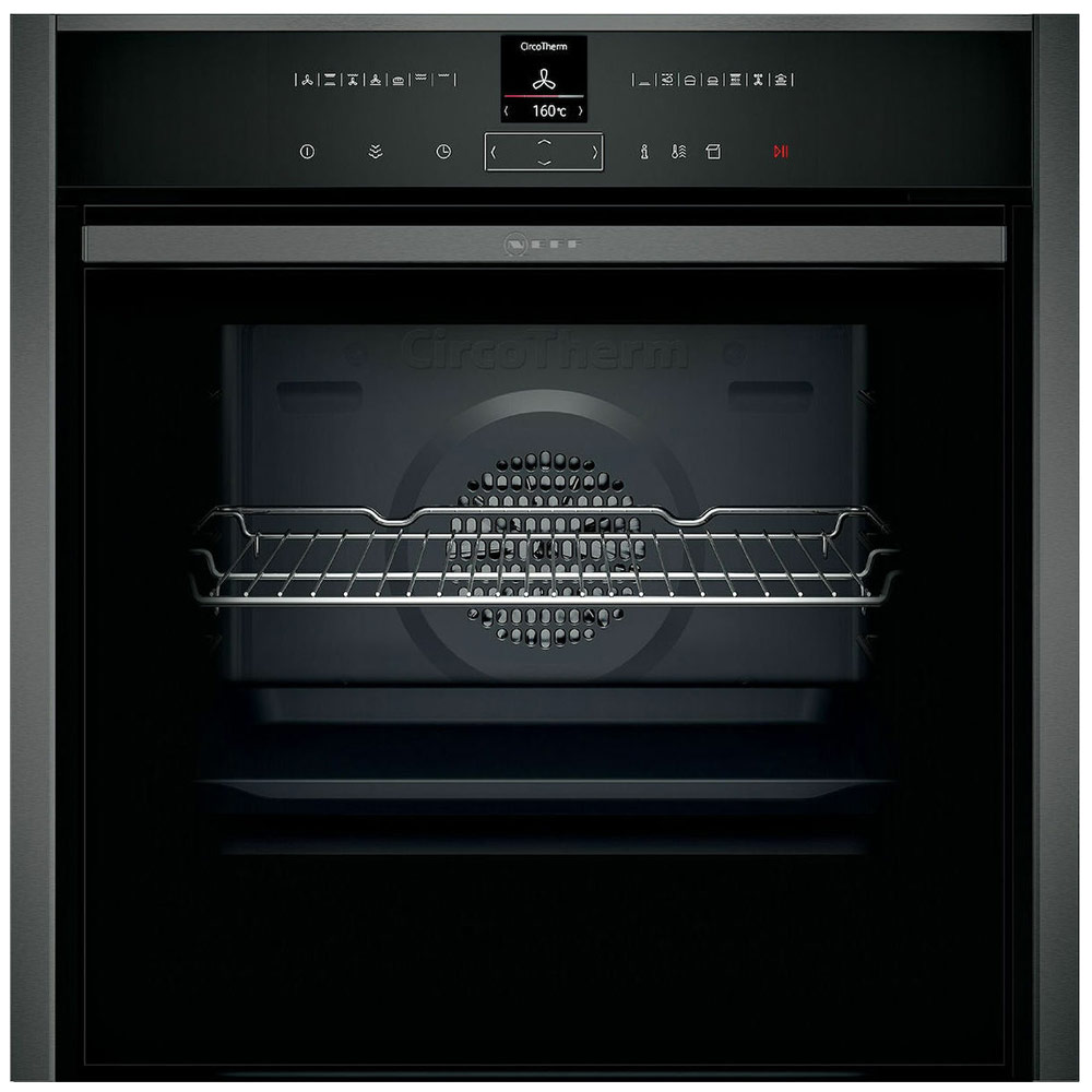 Oven 60cm NEFF Ν70 B47VR22GO graphite grey