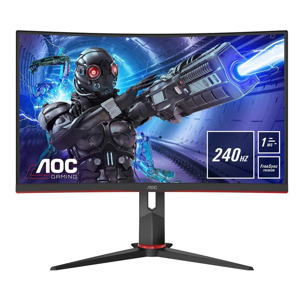 PC Monitor 31.5" AOC Curved C32G2ZE/BK FHD LED VA