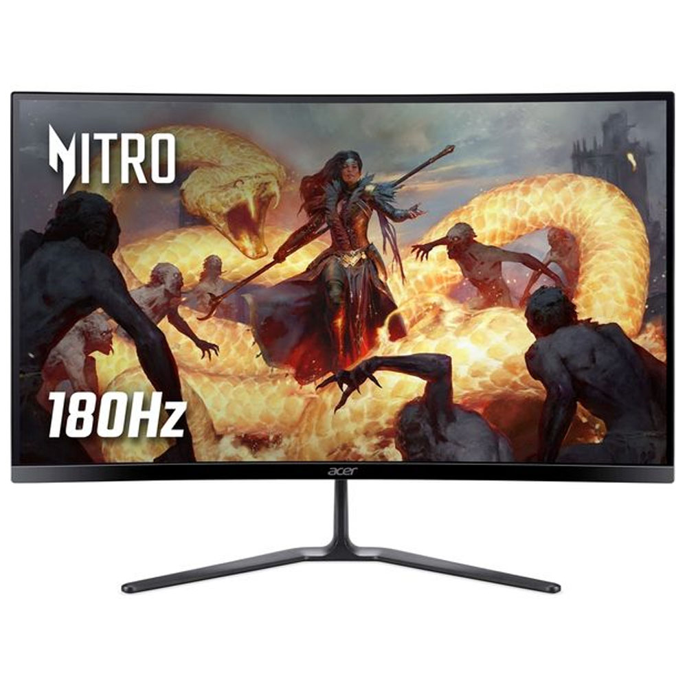 PC Monitor 27" ACER Curved Nitro ED270R ED270RS3bmiipx UM.HE0EE.301 FHD VA LED black