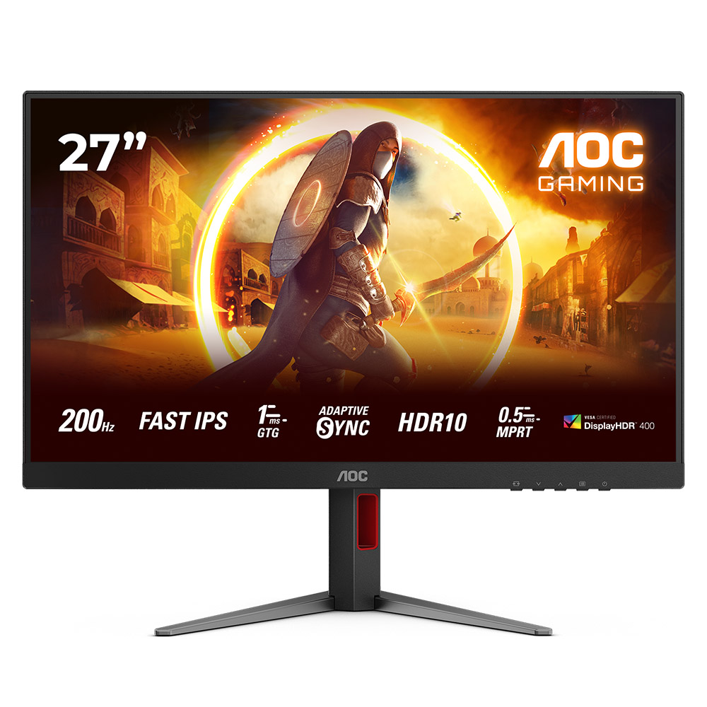 PC Monitor 27" AOC 27G4HA WLED Fast IPS black