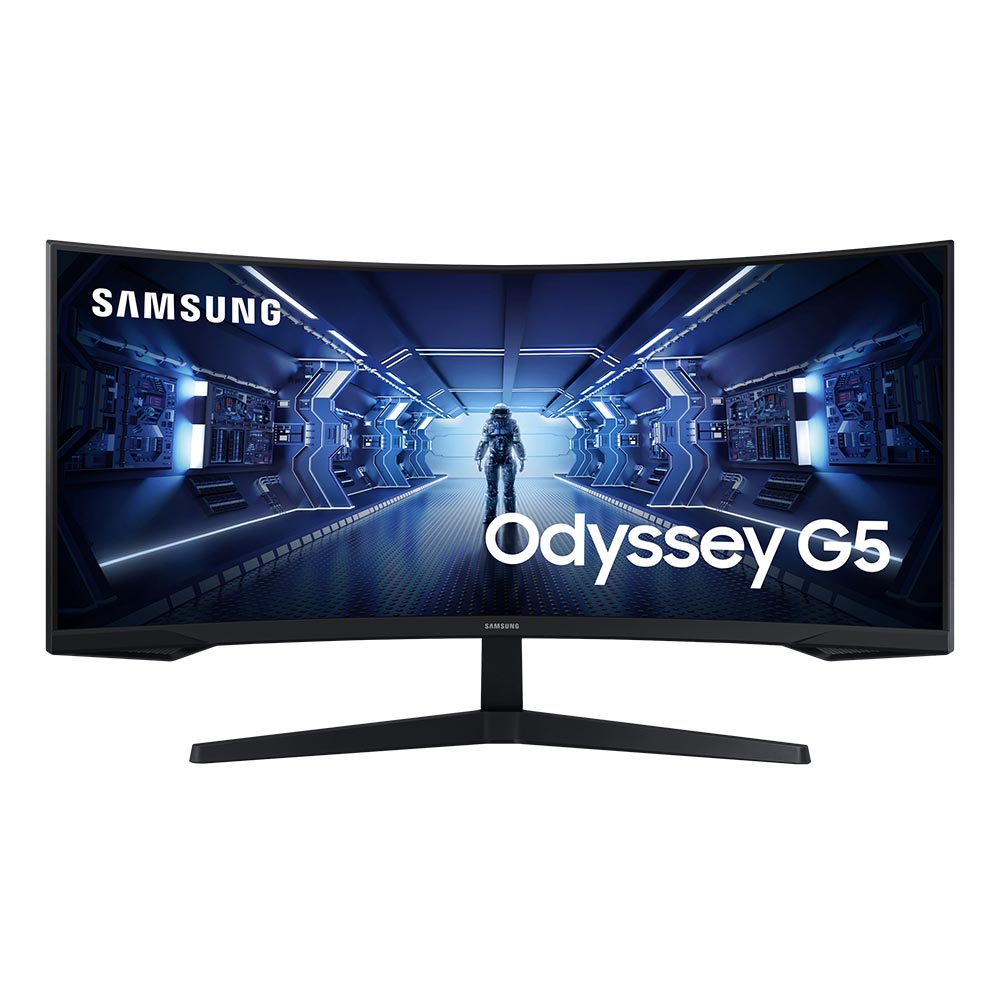 PC Monitor 34" SAMSUNG Curved Odyssey G5 LC34G55TWWUXEN WQHD LED