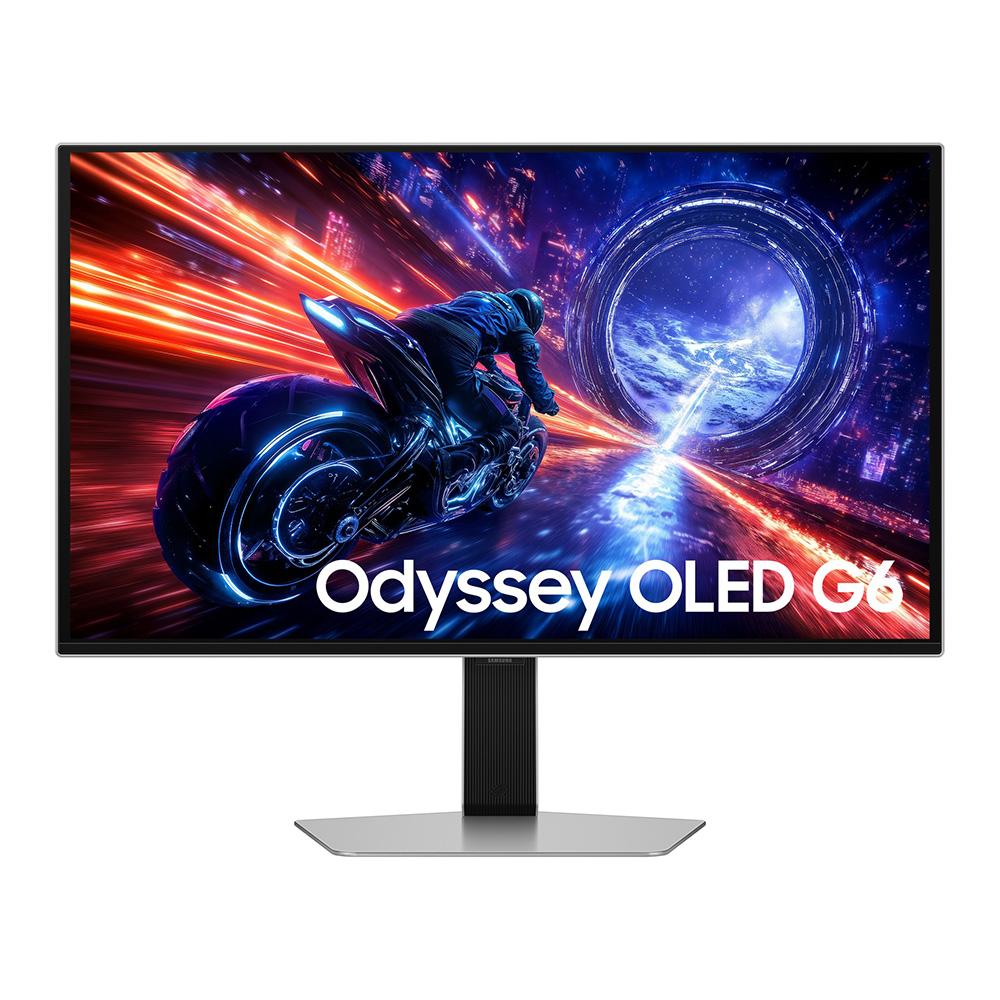 PC Monitor 27" SAMSUNG Odyssey G6 G60SF Gaming LS27FG602SUXEN QHD OLED silver