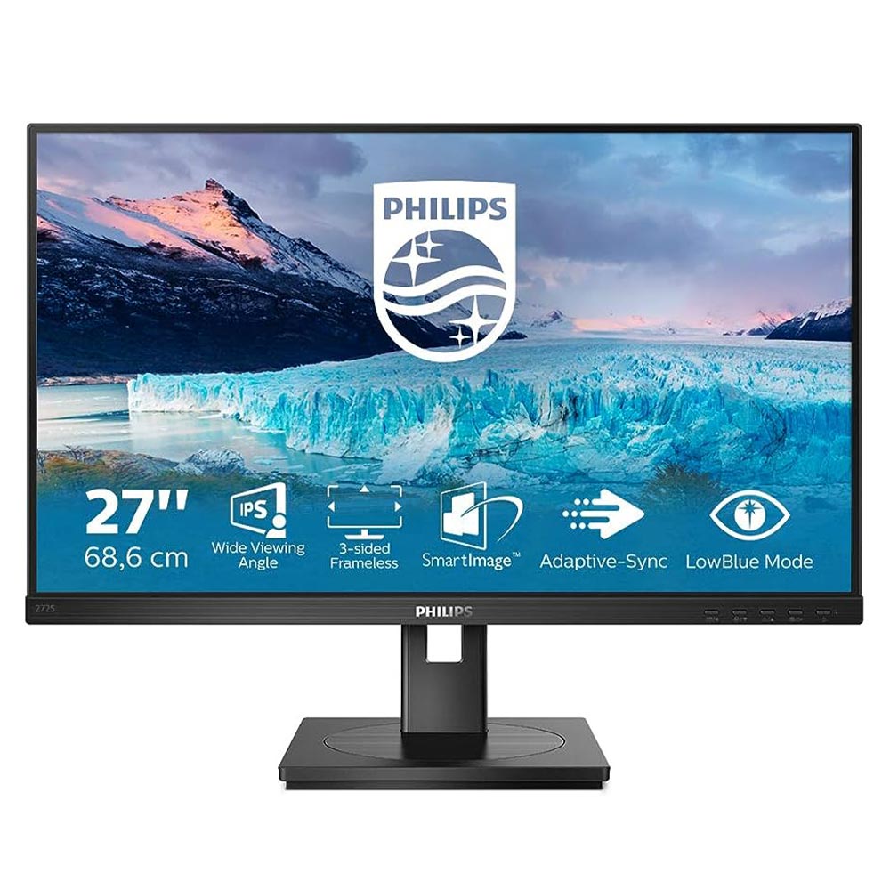 PC Monitor 27" PHILIPS 272S1AE/00 FHD IPS LED black