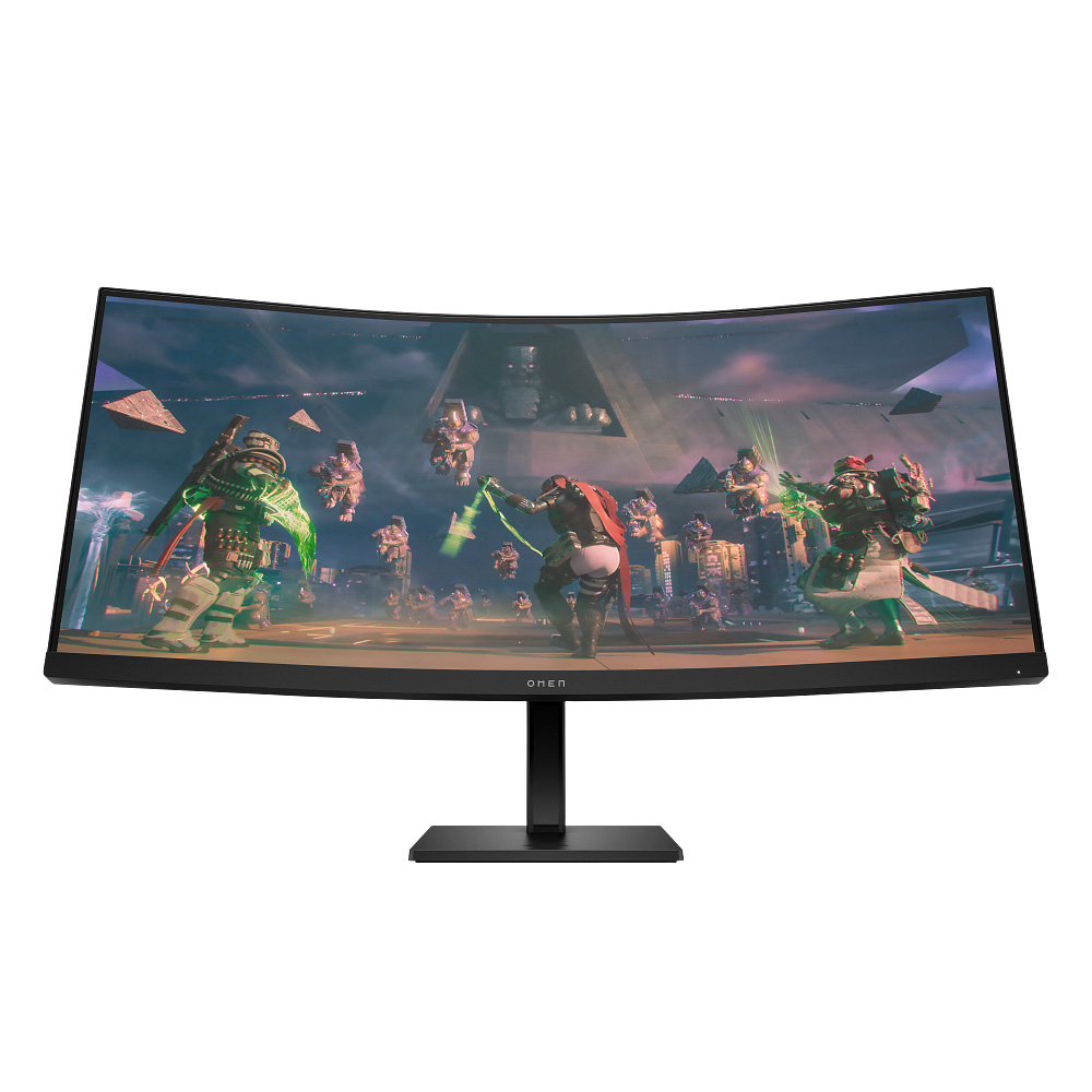 PC Monitor 34" HP Curved Omen 34c 780K8E9 WQHD VA LED black