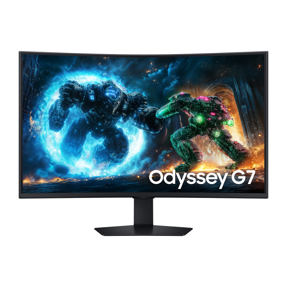PC Monitor 37" SAMSUNG Curved Odyssey G7 G75F LS37FG750EUXEN 4K VA LED black