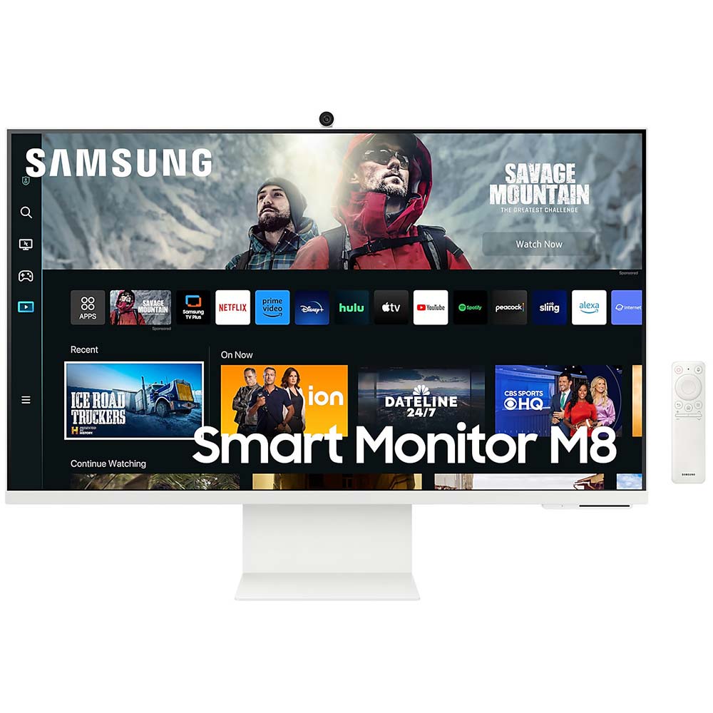 PC Monitor 32" SAMSUNG M8 M80C LS32CM801UUXDU 4K UHD VA LED Smart