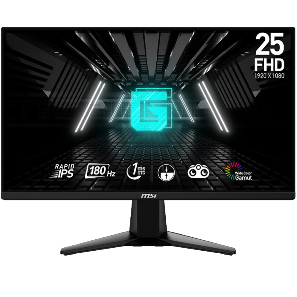 PC Monitor 24.5" MSI G255F IPS LED black