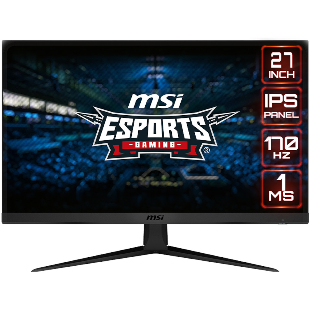PC Monitor 27" MSI Esports G2712 FHD IPS LED black