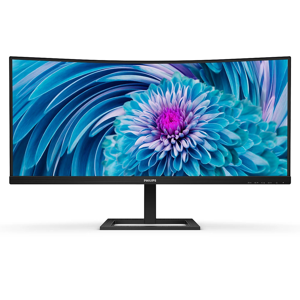 PC Monitor 34" PHILIPS Curved E-Line 346E2CUAE/00 WQHD VA LCD WLED black