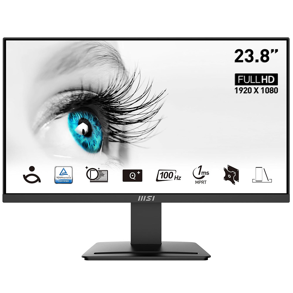 PC Monitor 23.8" MSI Pro MP2412 FHD VA LED black