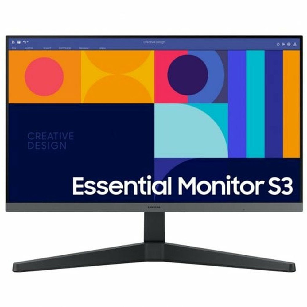 PC Monitor 24" SAMSUNG Essential S3 S33GC LS24C330GAUXEN FHD LED IPS black