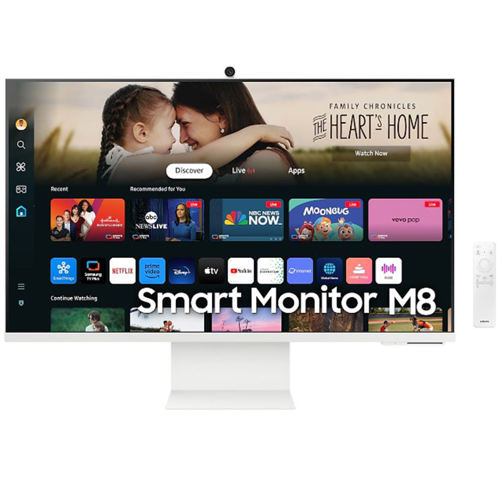 PC Monitor 32" SAMSUNG Smart M8 M80D LS32DM801UUXDU 4K VA LED white