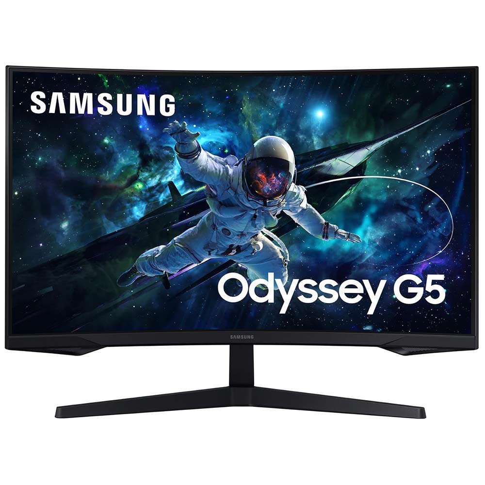 PC Monitor 32" SAMSUNG Curved Gaming Odyssey G5 G55C LS32CG554EUXEN 2.5K QHD VA LED