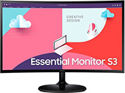 ΟΘΟΝΗ SAMSUNG LS27C362EAUXEN 27'' CURVED FULL HD 75HZ LED BLACK