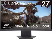 ΟΘΟΝΗ LG ULTRAGEAR 27GS60QC-B 27'' CURVED QUAD 2560 X 1440 180HZ BLACK