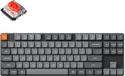 ΠΛΗΚΤΡΟΛΟΓΙΟ KEYCHRON K1 MAX K1M-H1 ANSI 80% TKL BLACK FULL ASSEMBLED RED SWITCH RGB HOT-SWAP WIRED