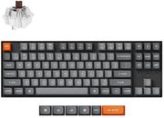 ΠΛΗΚΤΡΟΛΟΓΙΟ KEYCHRON K8 MAX K8M-B3 QMK WIRELESS MECHANICAL BROWN SWITCH RGB 80% US