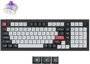 ΠΛΗΚΤΡΟΛΟΓΙΟ KEYCHRON Q5 HE Q5H-M1 QMK WIRELESS CUSTOM HALL EFFECT PURPLE SWITCH 96% US