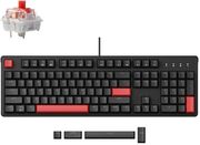 ΠΛΗΚΤΡΟΛΟΓΙΟ LEMOKEY X3 X3-A1 QMK/VIA WIRED MECHANICAL FULL 100% RED SWITCH US