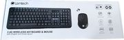 LAMTECH WIRELESS MULTIMEDIA KEYBOARD AND MOUSE GR LAYOUT BLACK LAM114321