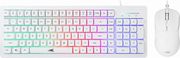 BARACUDA GAMING COMBO KEYBOARD AND MOUSE BGC-012 ORCA WHITE ORCA-W