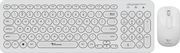 ALCATROZ WIRELESS MOUSE AND KEYBOARD JELLYBEAN A2000 W.WHITE A2000WW