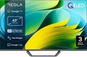 TV TESLA Q43E655GUS 43'' QLED 4K ULTRA HD SMART WIFI GOOGLE TV