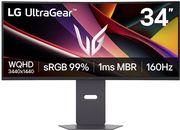 ΟΘΟΝΗ LG ULTRAGEAR 34G600A-B 34'' CURVED WQHD 160HZ  BLACK