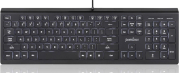 PERIXX PERIBOARD-324 WIRED BACKLIT SCISSOR USB KEYBOARD WITH TWO HUBS