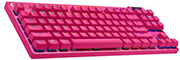 LOGITECH 920-012159 G PRO X TKL LIGHTSPEED GAMING KEYBOARD MAGENTA TACTILE