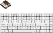 ΜΗΧΑΝΙΚΟ ΠΛΗΚΤΡΟΛΟΓΙΟ KEYCHRON K3 PRO BROWN SWITCH WHITE BACKLIGHT WHITE (K3P-O3)