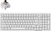 ΜΗΧΑΝΙΚΟ ΠΛΗΚΤΡΟΛΟΓΙΟ KEYCHRON K4 PRO HS BROWN SWITCH WHITE BACKLIGHT WHITE (K4P-O3)