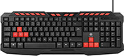 DELTACO GAM-024UK GAMING ΠΛΗΚΤΡΟΛΟΓΙΟ ΕΝΣΥΡΜΑΤΟ UK LAYOUT ΜΑΥΡΟ ΠΟΡΤΟΚΑΛΙ