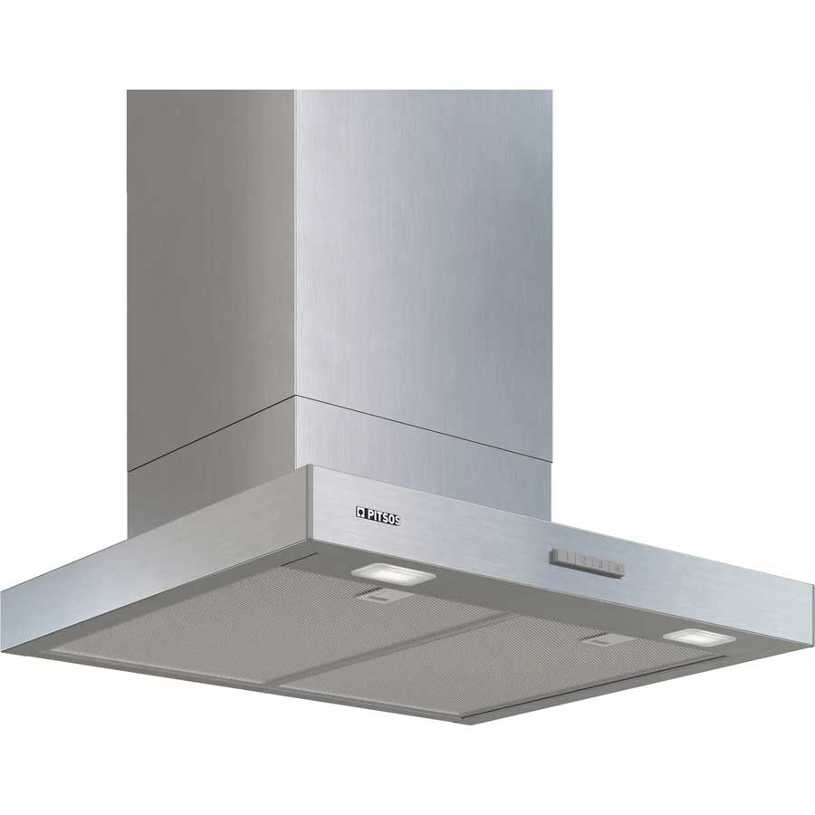 Pitsos PTK6D73G Wall Mount Cooker Hood, 60cm