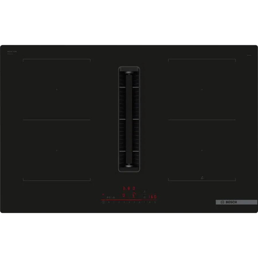 Bosch PVQ811H26E Built-in Induction cooktop with integrated ventilation system