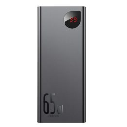 Power Bank Baseus Adaman Metal Digital Display 65W 20000mAh Black