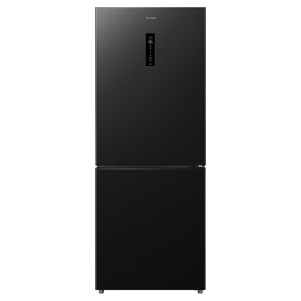 Refrigerator TESLA RC4200FTBE black inox