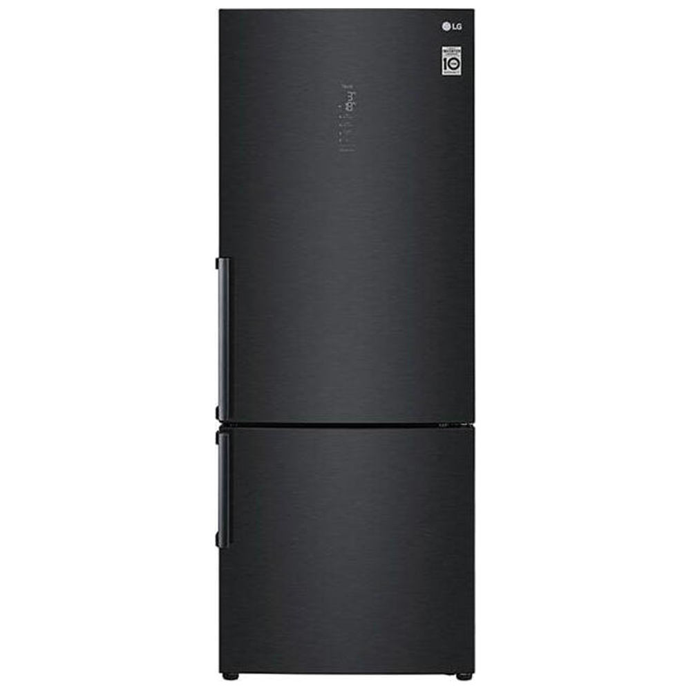 Refrigerator LG GBB569MCAMB black