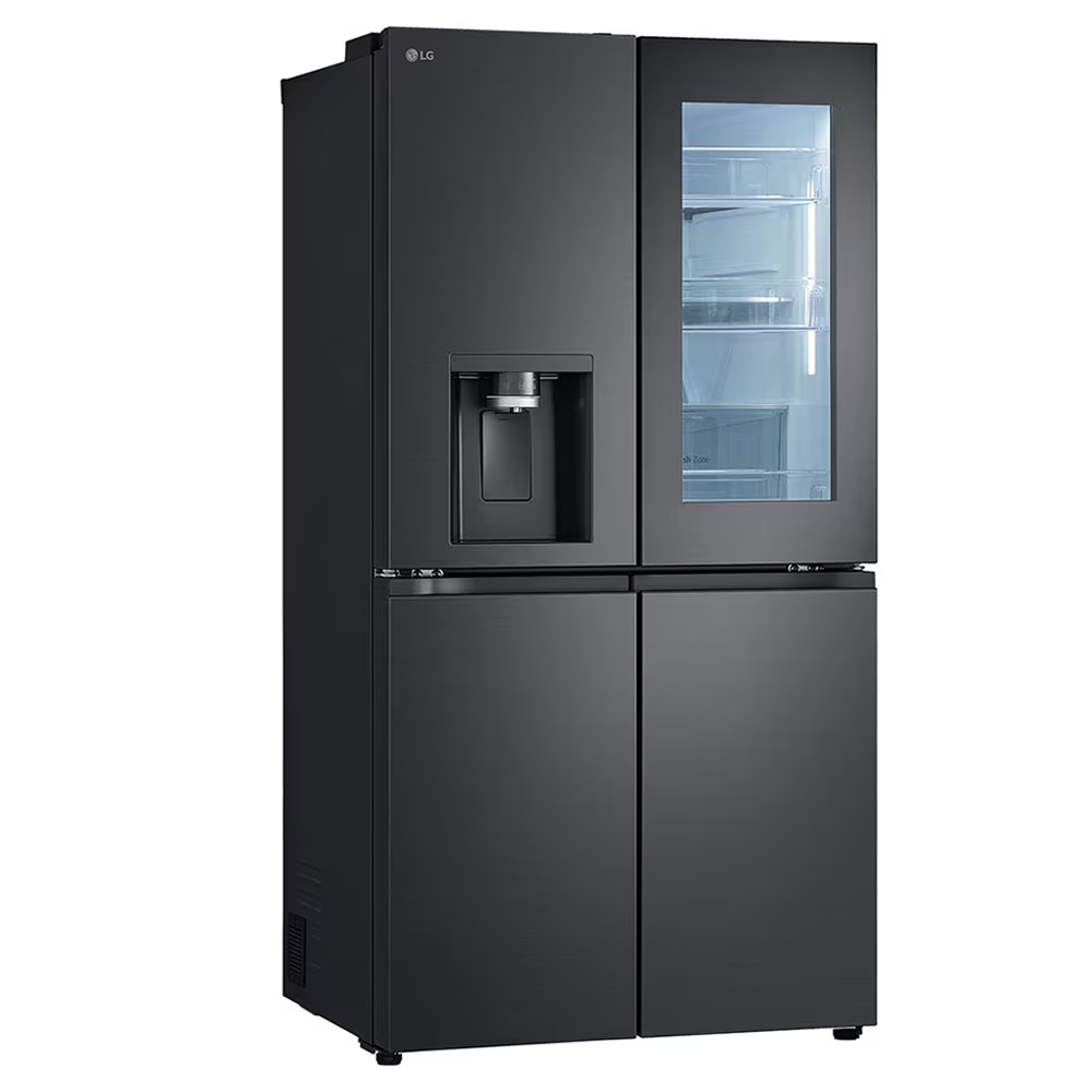 Refrigerator Side-by-Side LG Multi Door InstaView GMG960EVEE dark grey