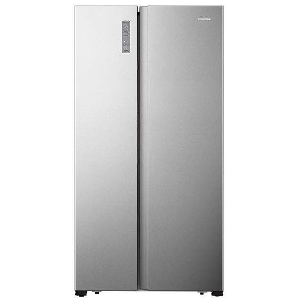 Hisense RS677N4BIE Free Standing Side by Side Fridge Freezer, 91cm width