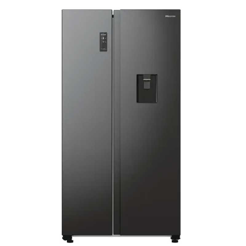 Hisense RS711N4WFE Free Standing Side by Side Fridge Freezer, 91cm width
